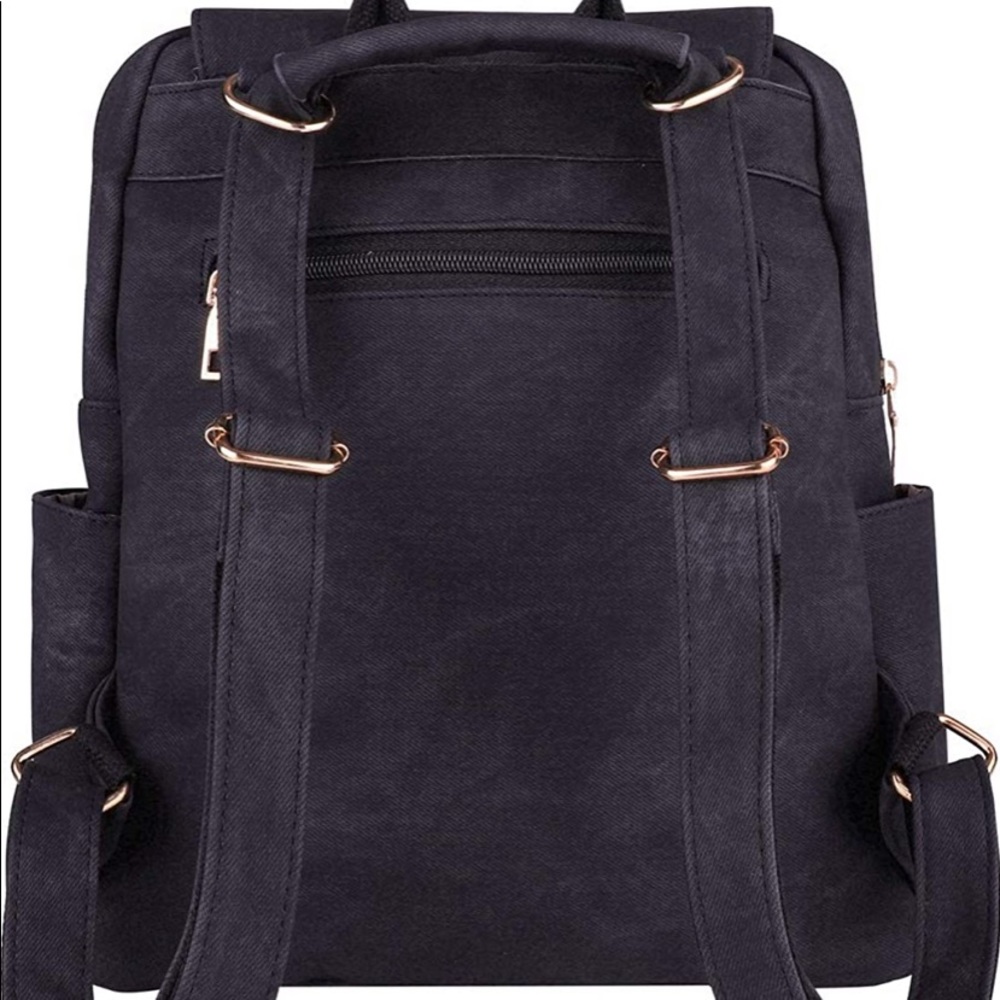 Leather backpack - Picture 4 of 5